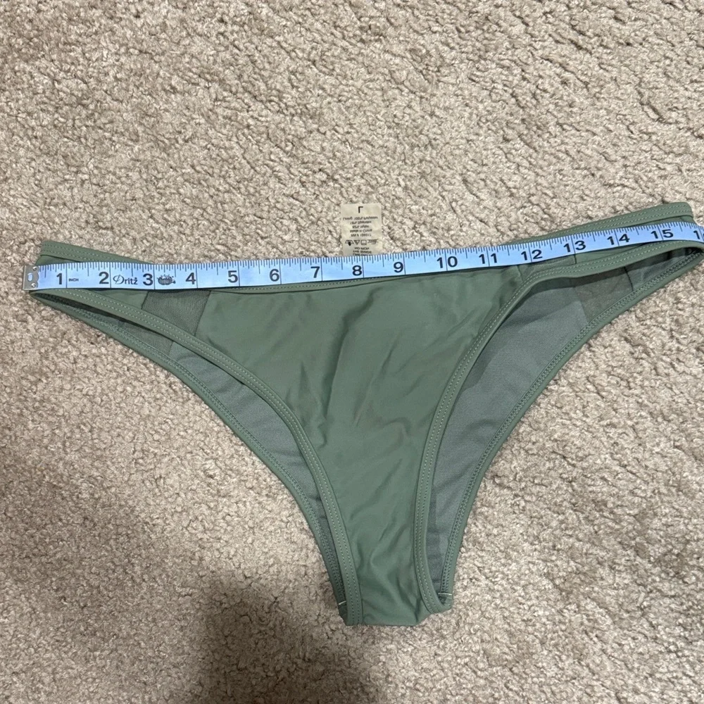 Mesh panel bikini